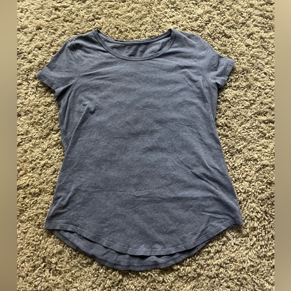 lululemon shirt : blue